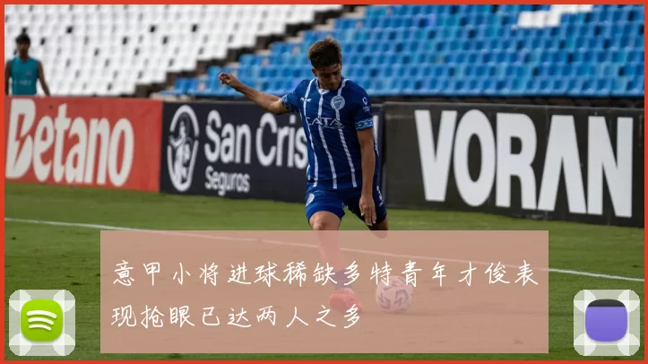 意甲小将进球稀缺多特青年才俊表现抢眼已达两人之多